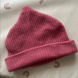James street co beanie in French pink